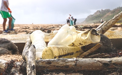 海の汚染ゴミ